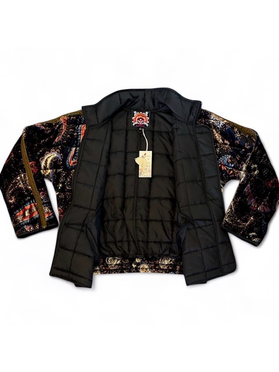 Johnny Was Dolman Quilted Velvet Jacket - Picture 7 of 16